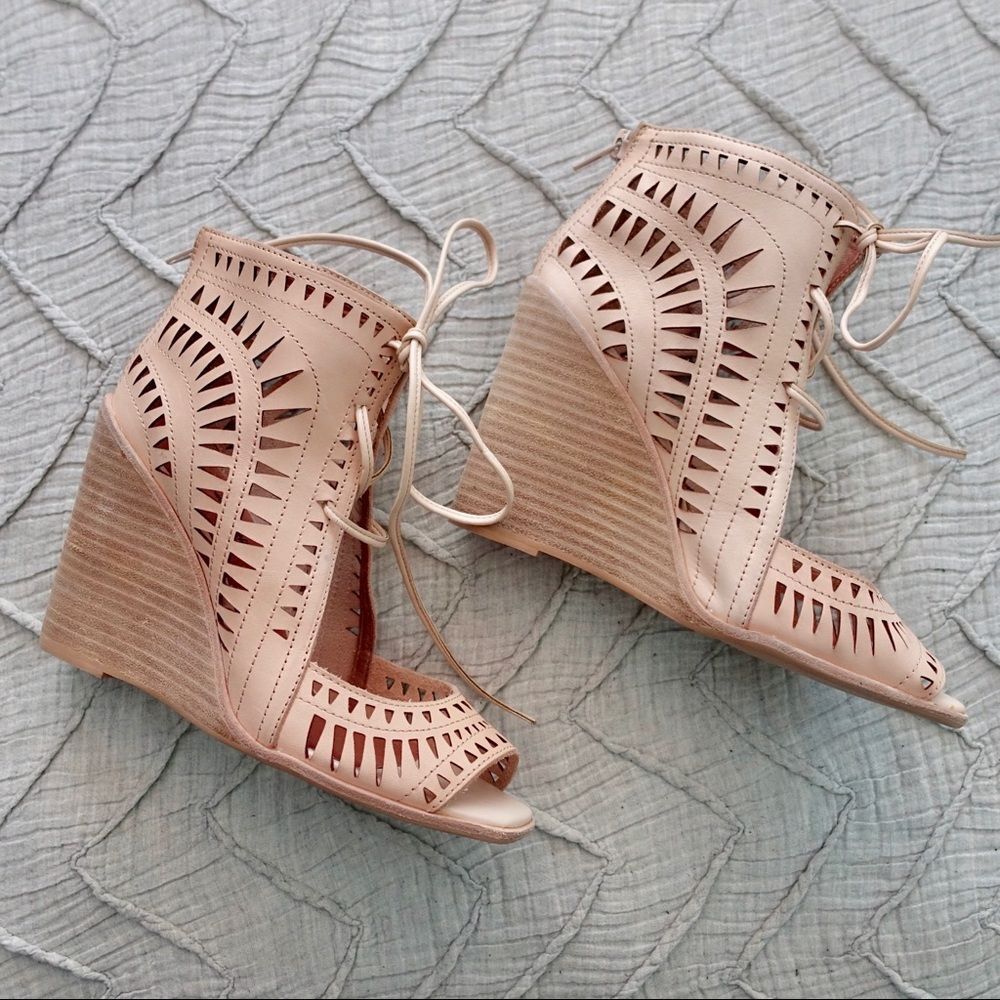 Anthropologie x Jeffrey Campbell Rodillo Hi Wedges - Picture 4 of 8